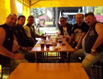 WINDS MC visiting LIONS MS 8 international moto rock festival " Zah?dny V?ter "